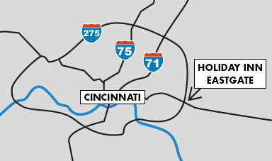 Pincinnati Location Map